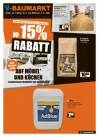 V-Baumarkt Prospekt letzter Woche