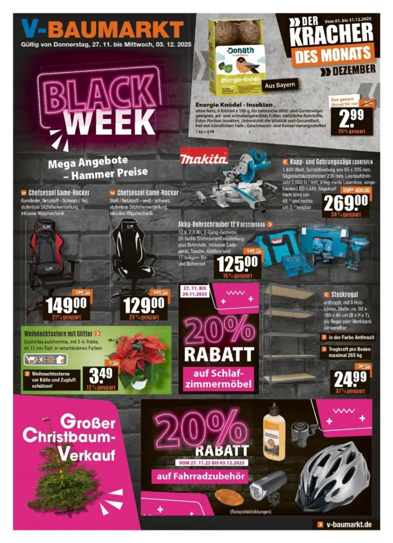 V-Baumarkt Prospekt vom 27.11.2025, Seite 1
