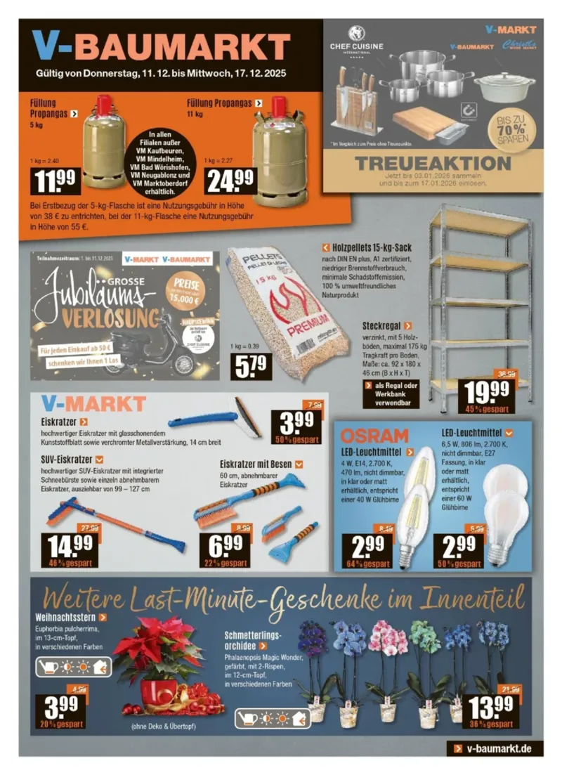 V-Baumarkt Prospekt vom 11.12.2025, Seite 1