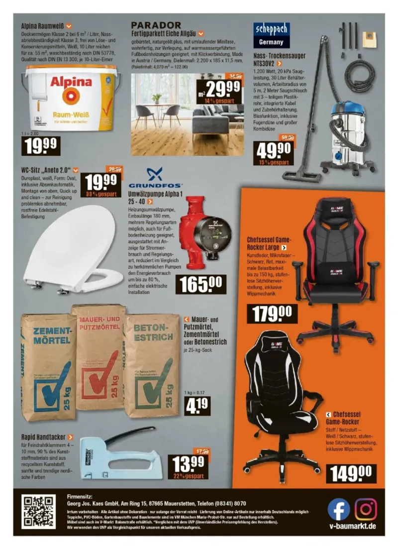 V-Baumarkt Prospekt vom 11.12.2025, Seite 8