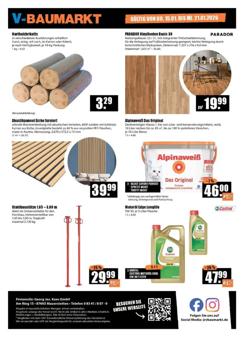 V-Baumarkt Prospekt vom 15.01.2026, Seite 4