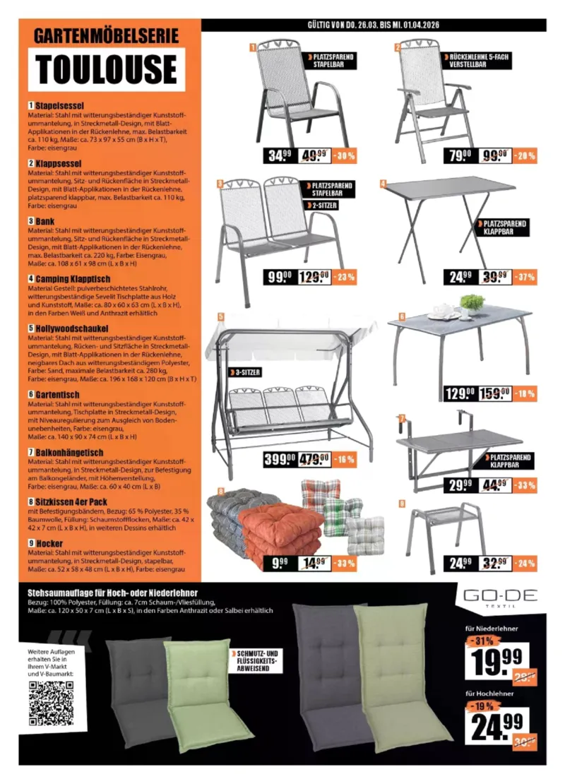 V-Baumarkt Prospekt vom 26.03.2026, Seite 2