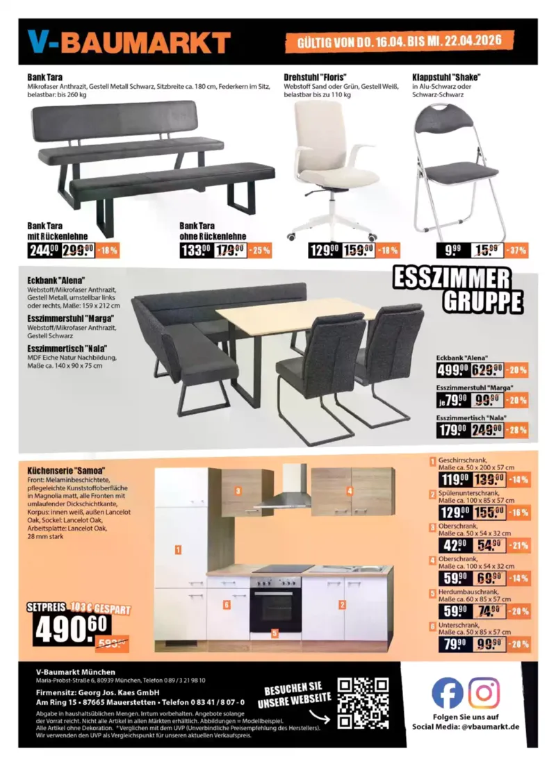 V-Baumarkt Prospekt vom 16.04.2026, Seite 8