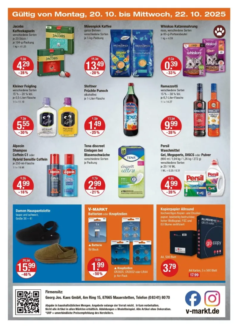 V-Markt Prospekt vom 16.10.2025, Seite 24 V-Markt Prospekt vom 16.10.2025, Seite 24