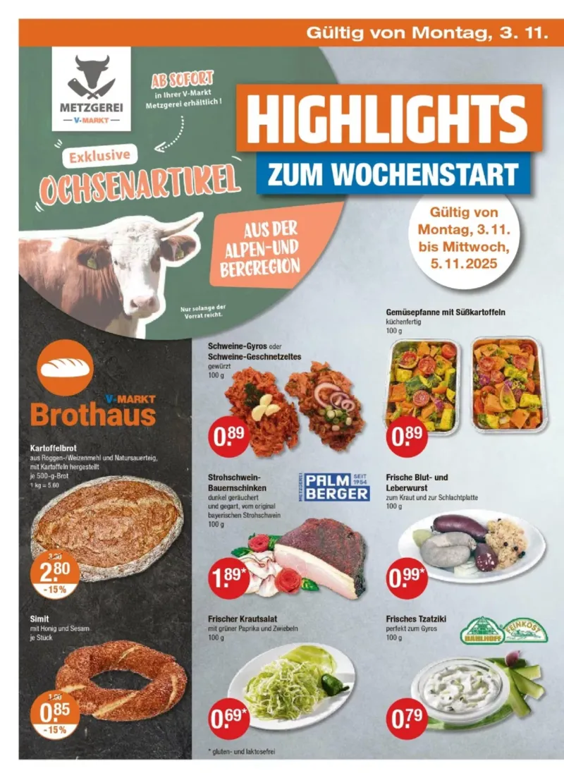 V-Markt Prospekt vom 30.10.2025, Seite 22