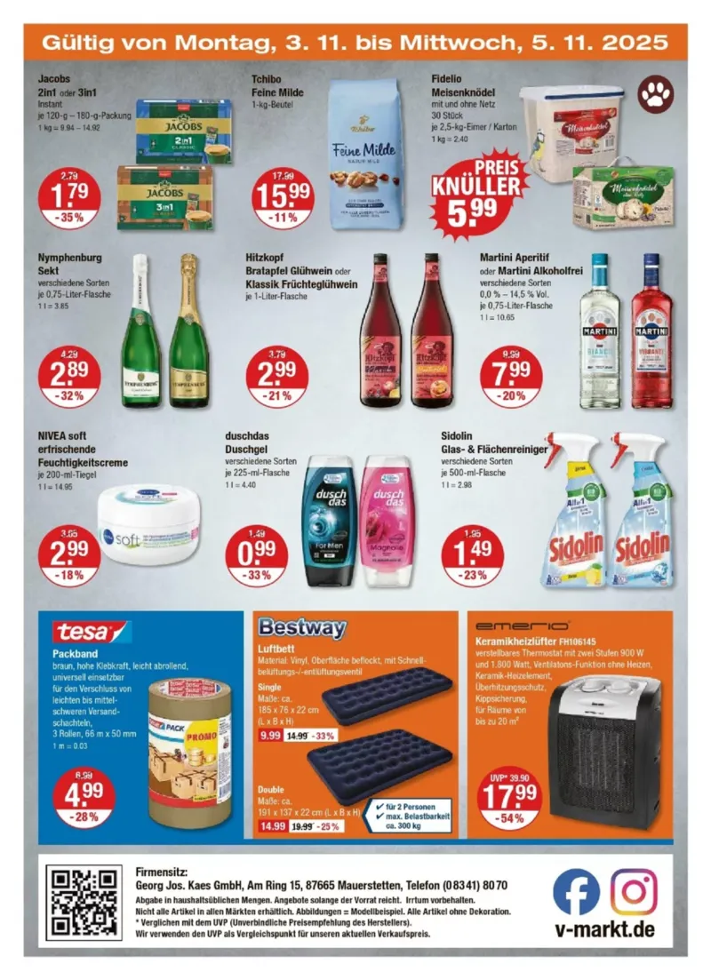V-Markt Prospekt vom 30.10.2025, Seite 24