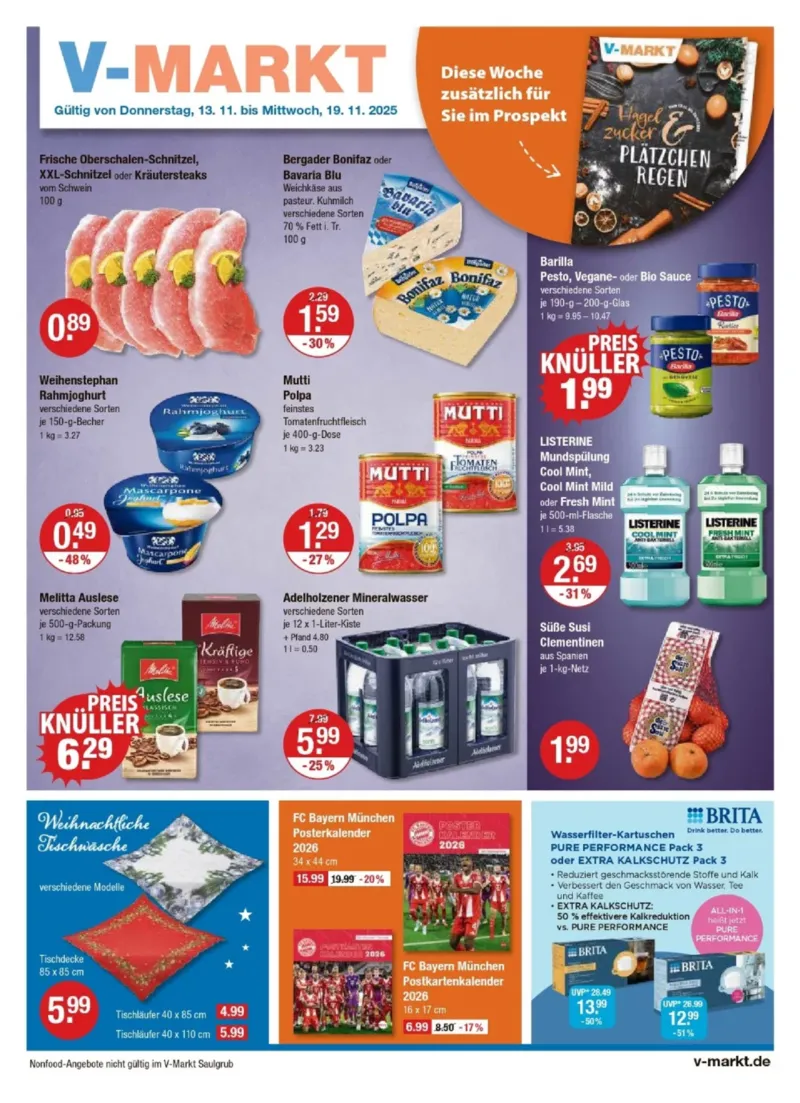V-Markt Prospekt vom 13.11.2025, Seite 1