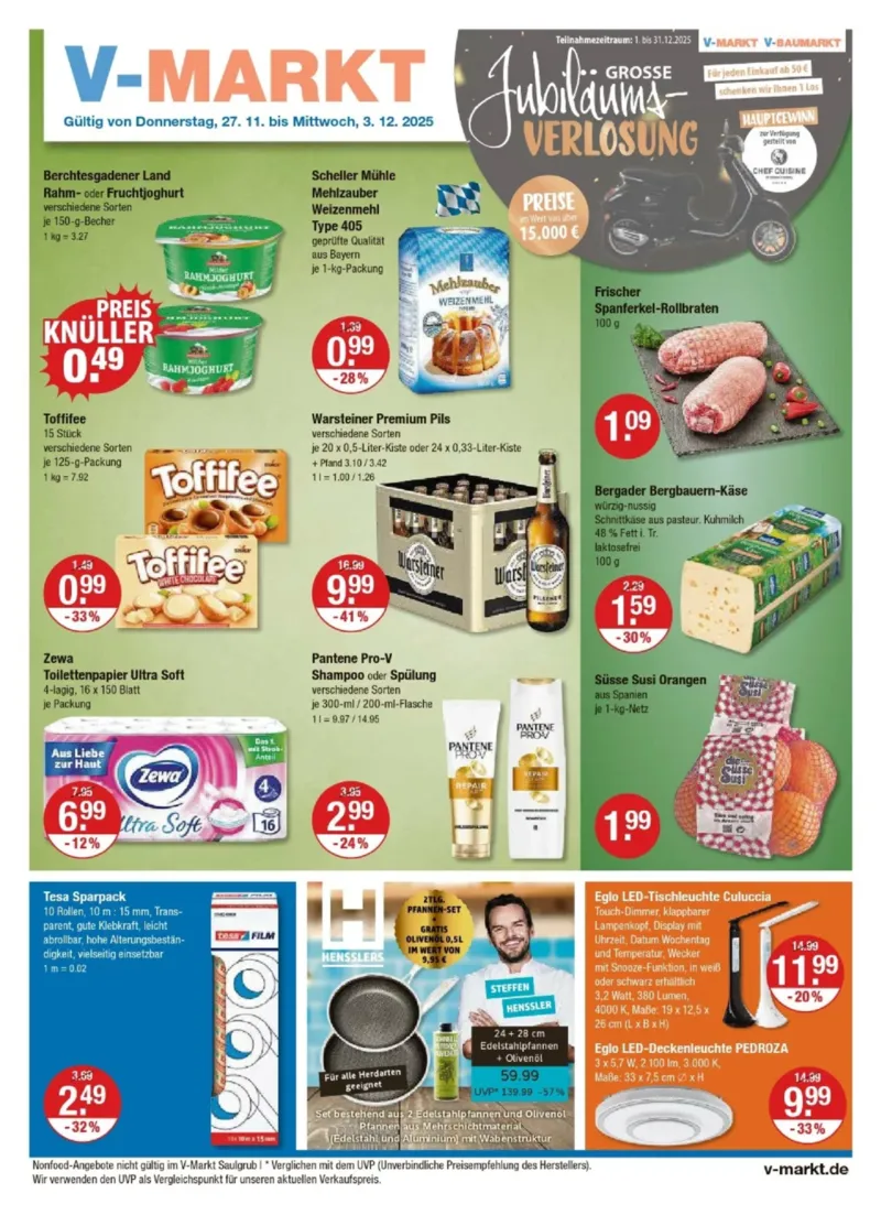 V-Markt Prospekt vom 27.11.2025, Seite 1