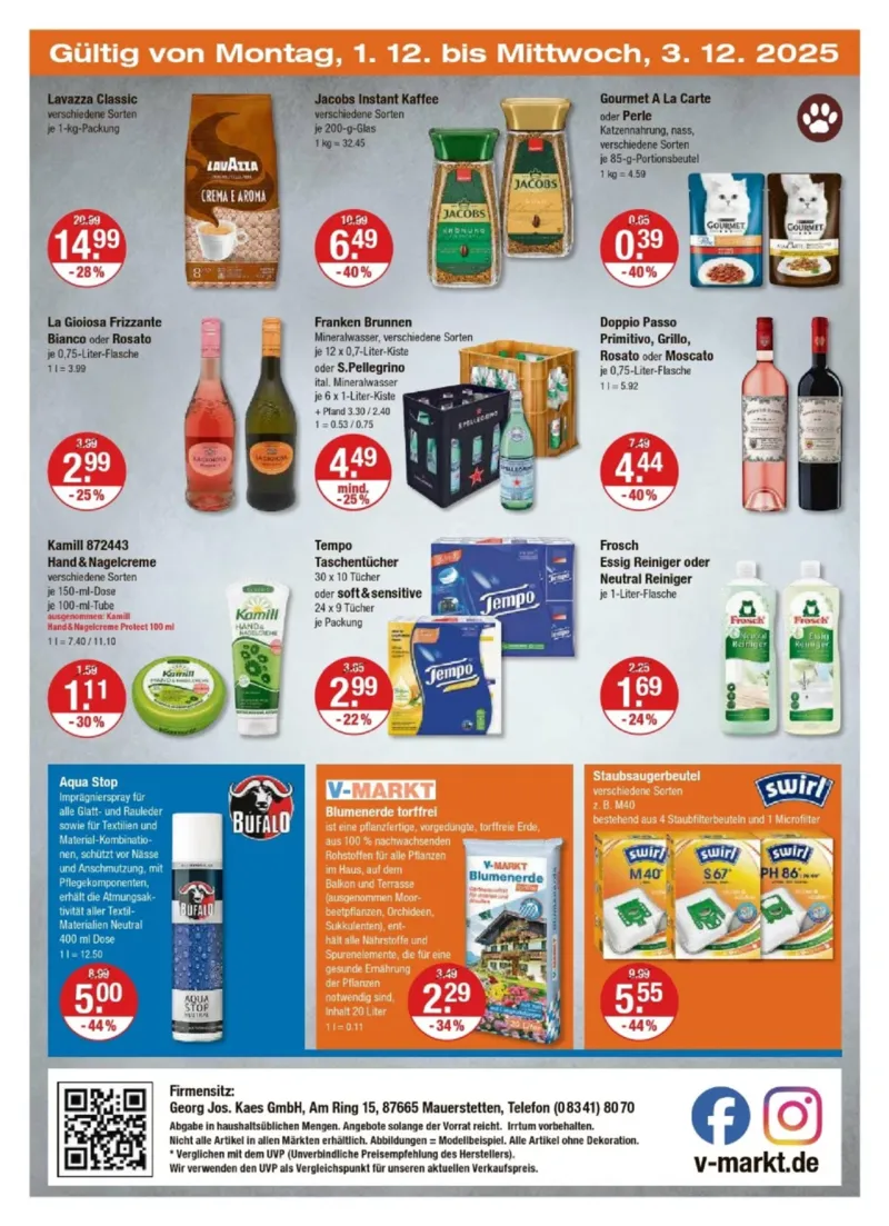 V-Markt Prospekt vom 27.11.2025, Seite 28