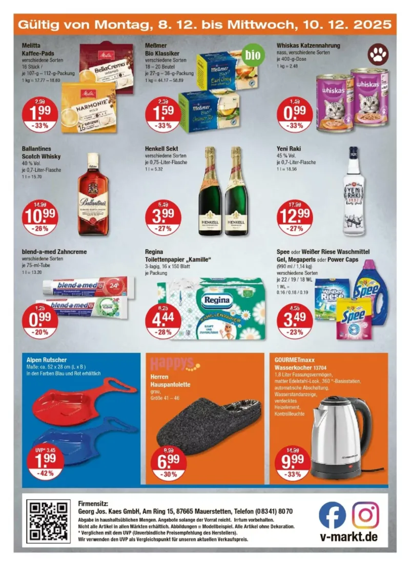 V-Markt Prospekt vom 04.12.2025, Seite 28