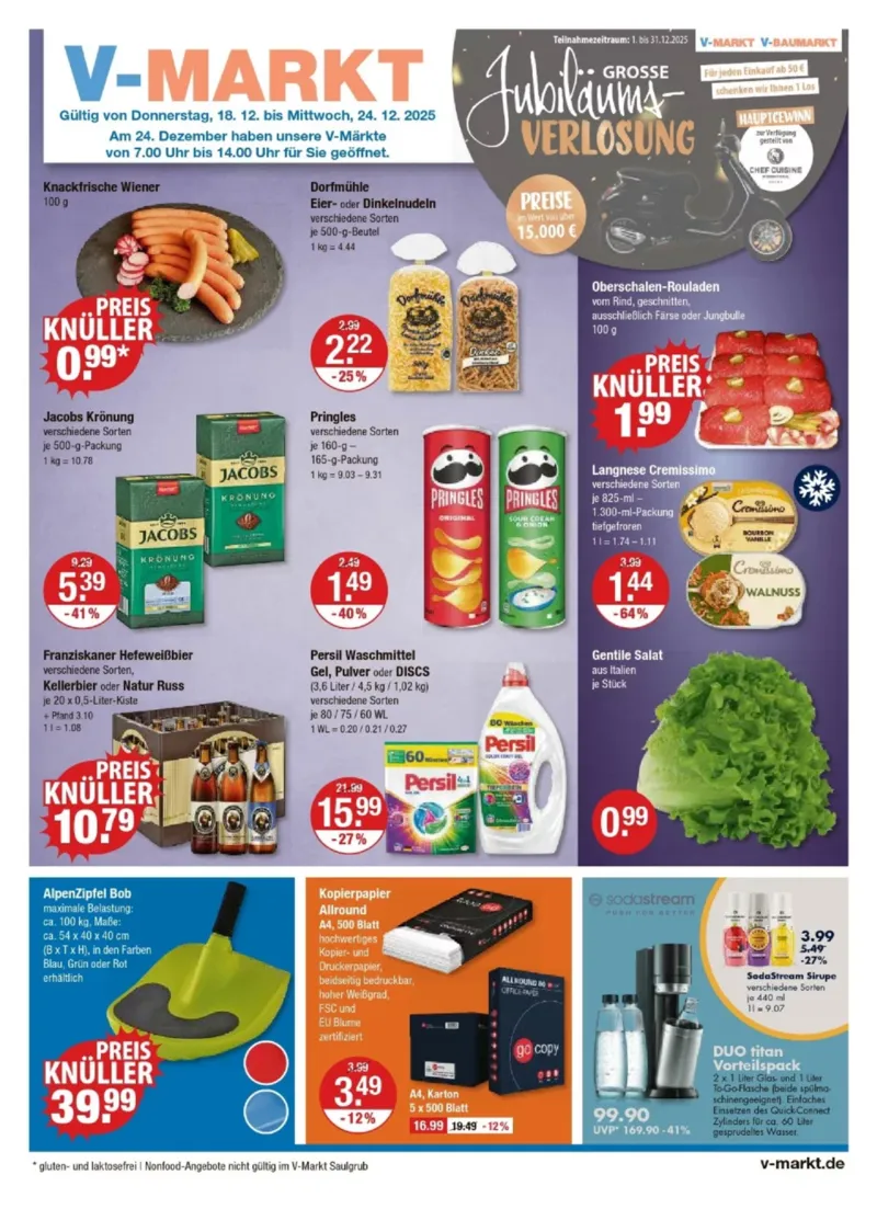 V-Markt Prospekt vom 18.12.2025, Seite 1