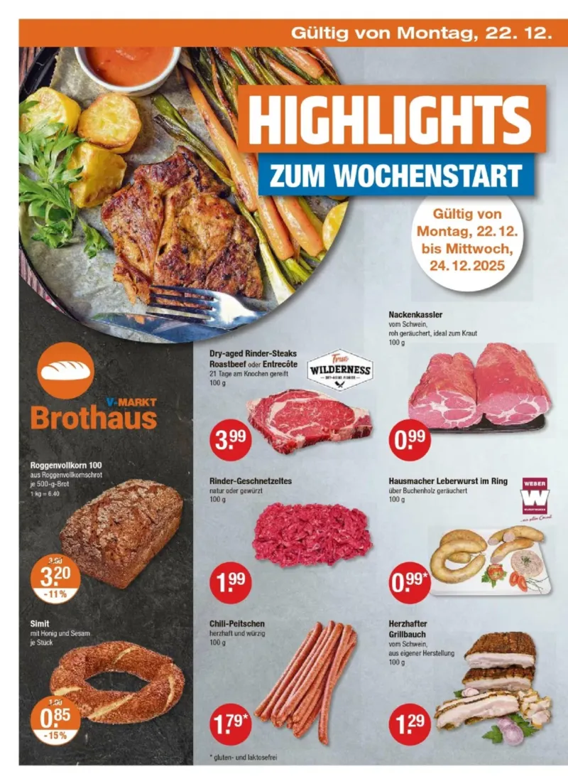 V-Markt Prospekt vom 18.12.2025, Seite 22