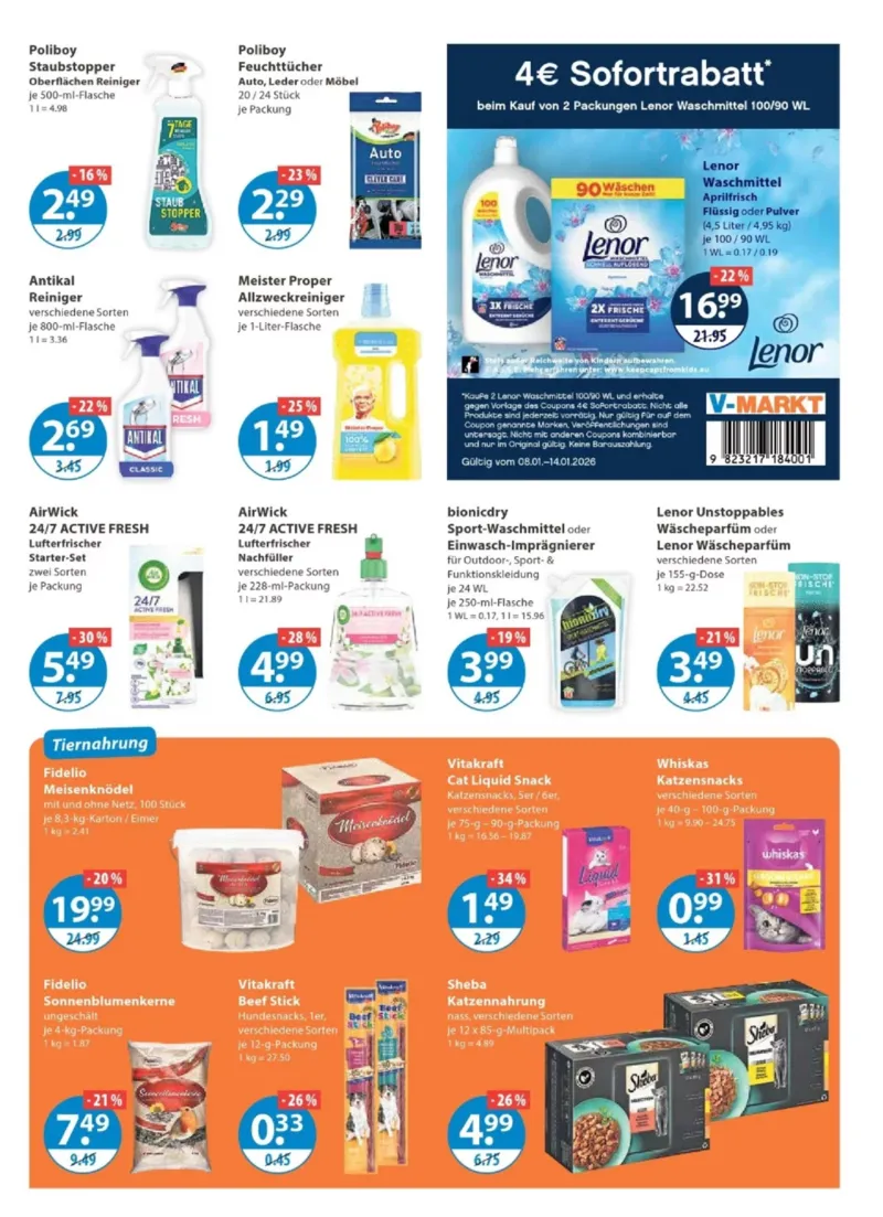 V-Markt Prospekt vom 08.01.2026, Seite 13