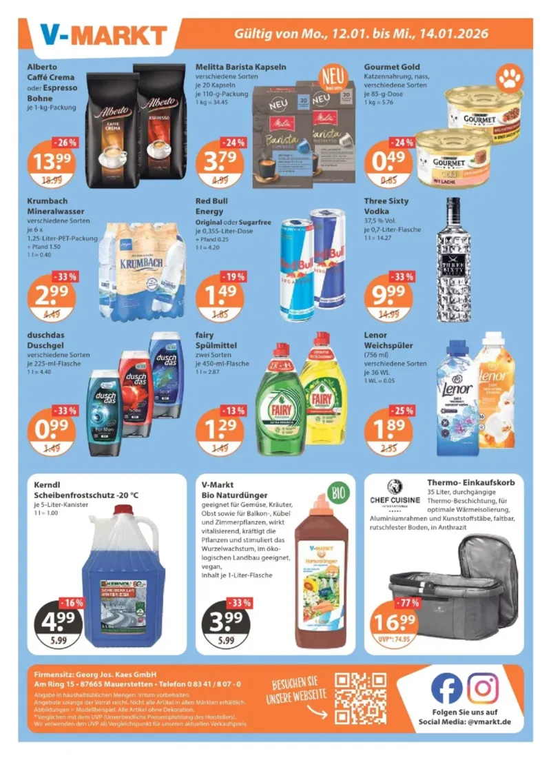 V-Markt Prospekt vom 08.01.2026, Seite 24
