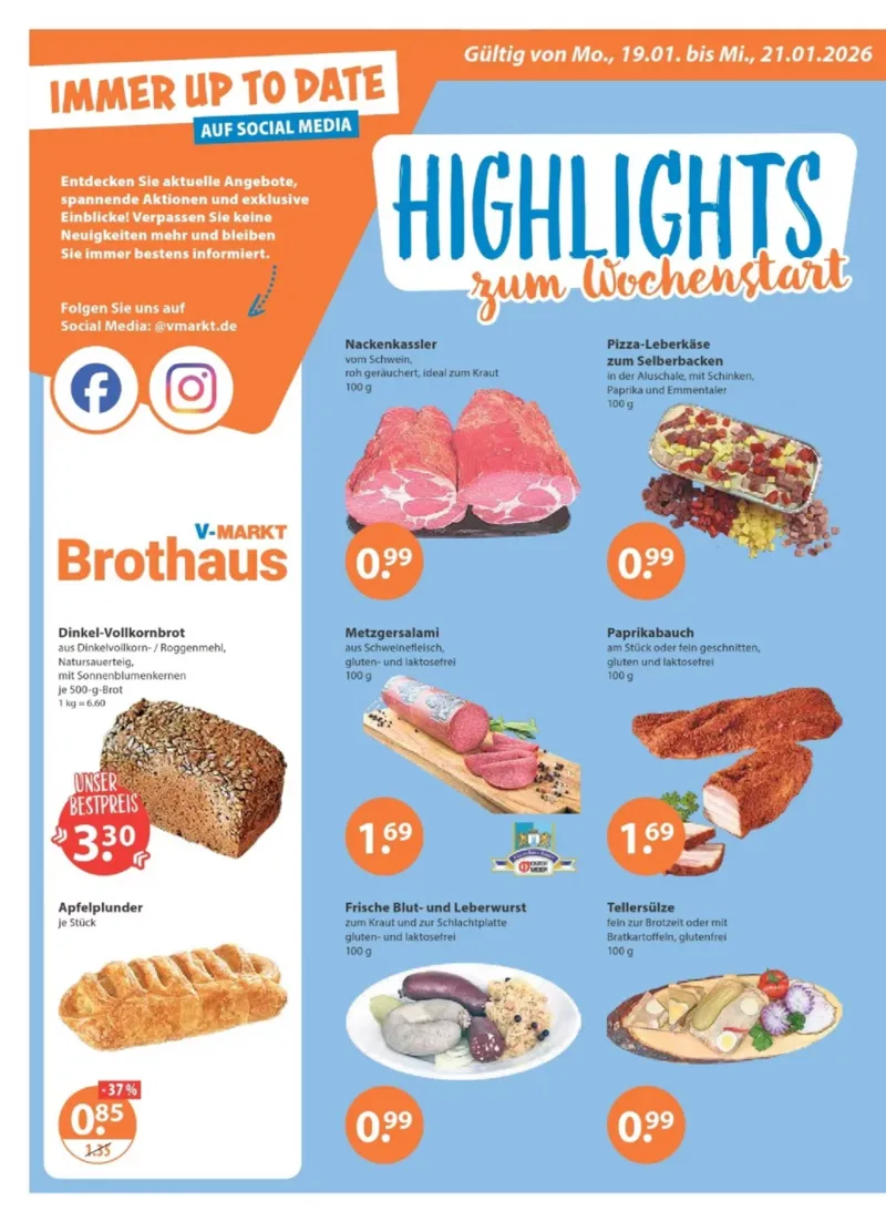 V-Markt Prospekt vom 15.01.2026, Seite 18