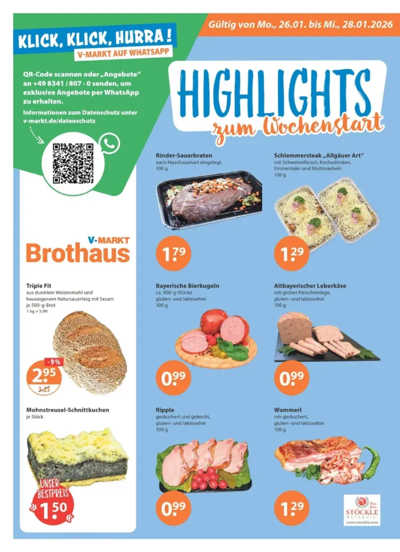 V-Markt Prospekt vom 22.01.2026, Seite 18