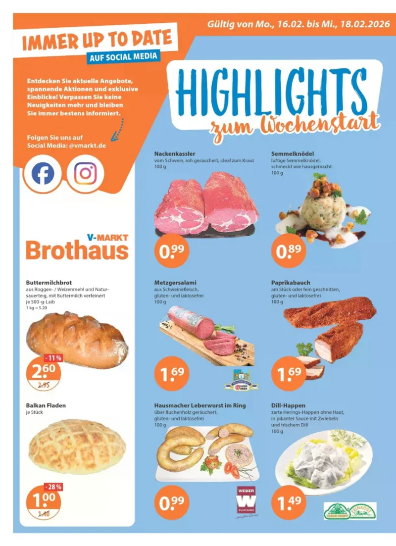 V-Markt Prospekt vom 12.02.2026, Seite 22