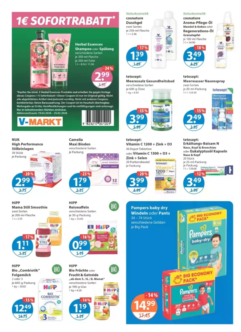 V-Markt Prospekt vom 19.02.2026, Seite 12