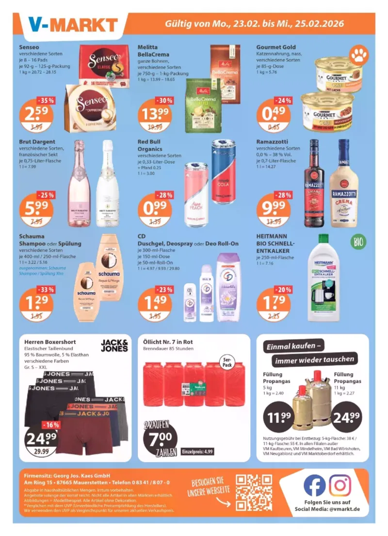 V-Markt Prospekt vom 19.02.2026, Seite 20
