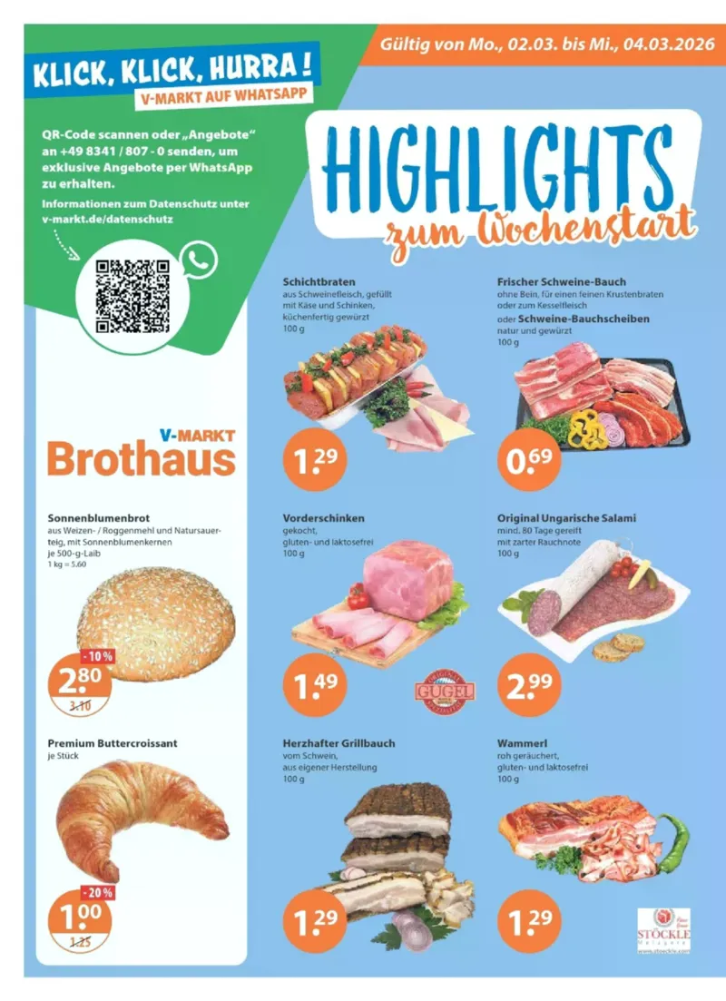 V-Markt Prospekt vom 26.02.2026, Seite 22