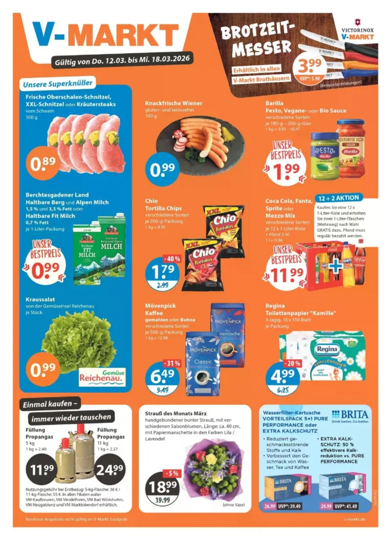 V-Markt Prospekt vom 12.03.2026, Seite 1