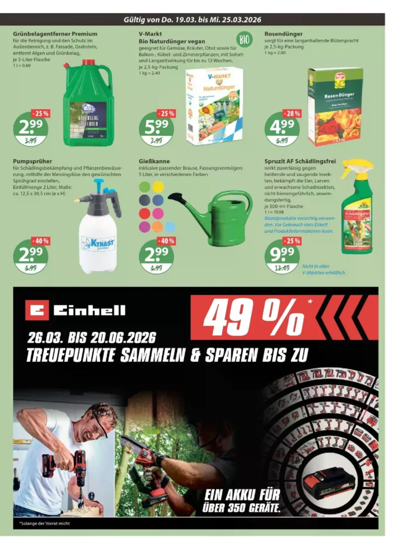 V-Markt Prospekt vom 19.03.2026, Seite 19