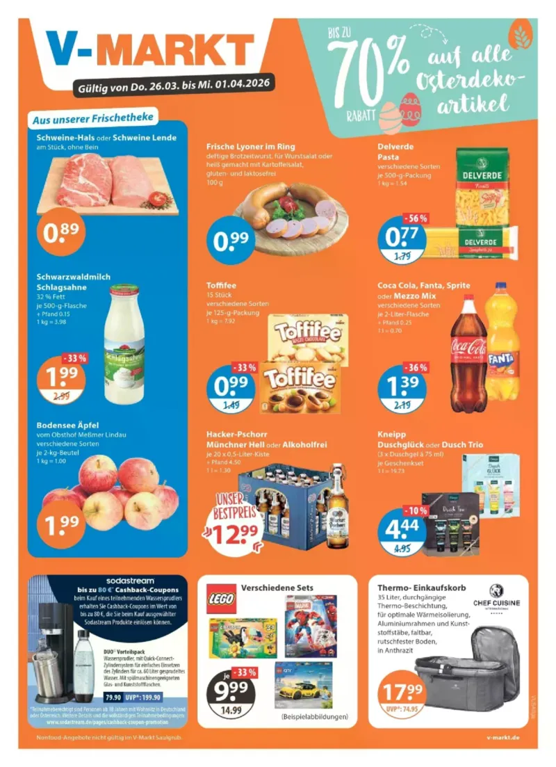 V-Markt Prospekt vom 26.03.2026, Seite 1