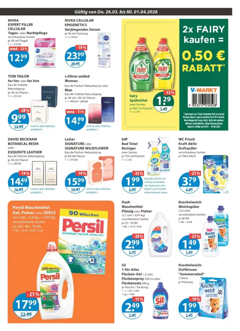 V-Markt Prospekt vom 26.03.2026, Seite 15