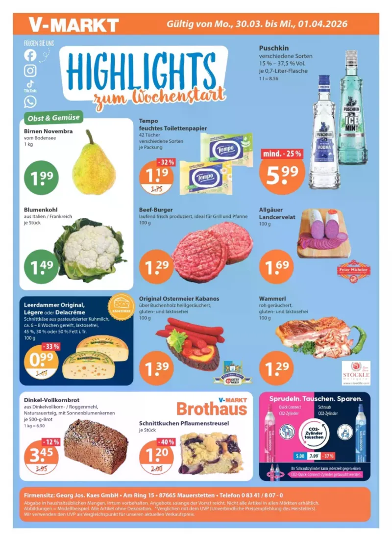 V-Markt Prospekt vom 26.03.2026, Seite 28