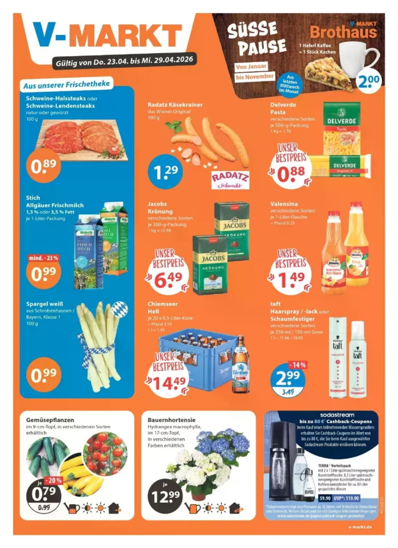 V-Markt Prospekt vom 23.04.2026, Seite 1