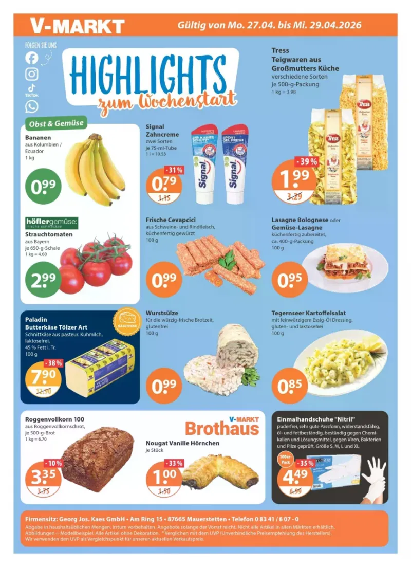 V-Markt Prospekt vom 23.04.2026, Seite 24