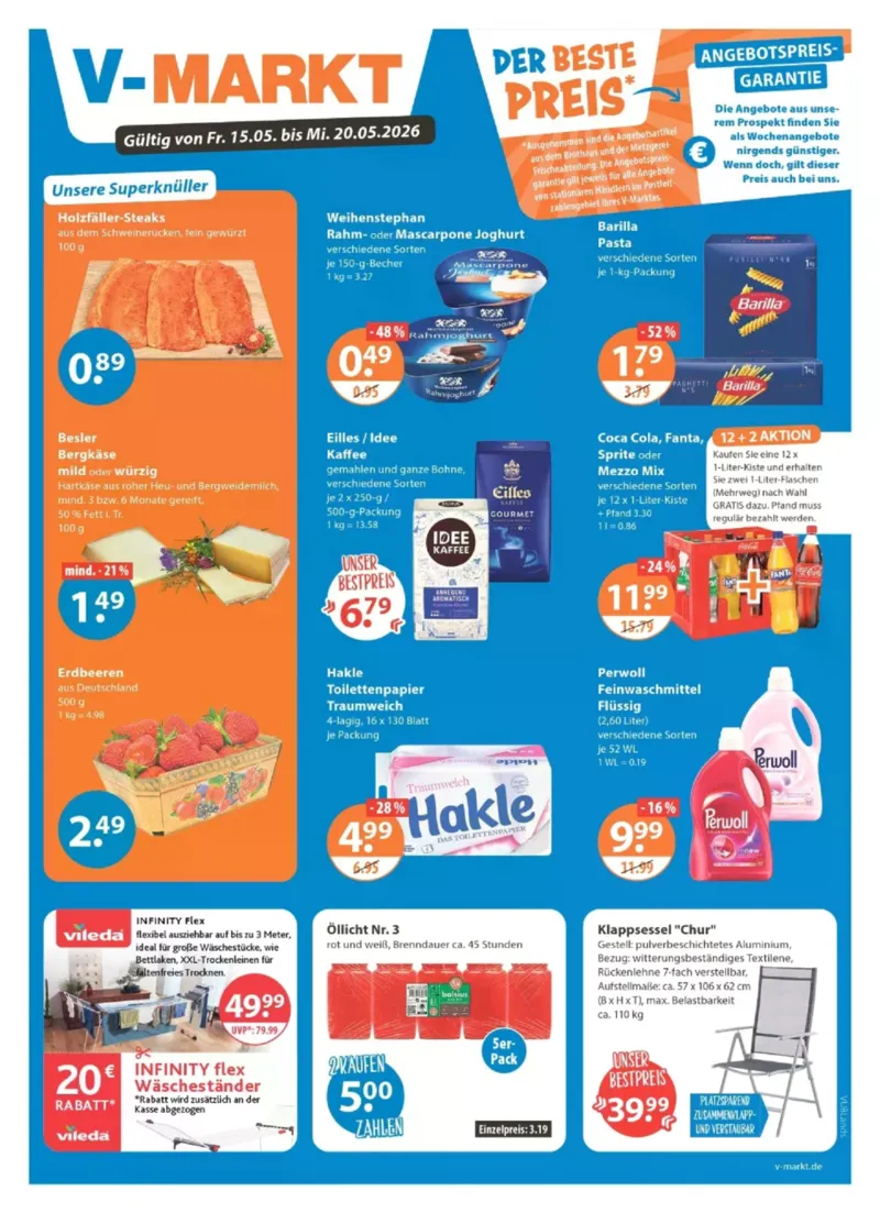 V-Markt Prospekt vom 15.05.2026, Seite 1