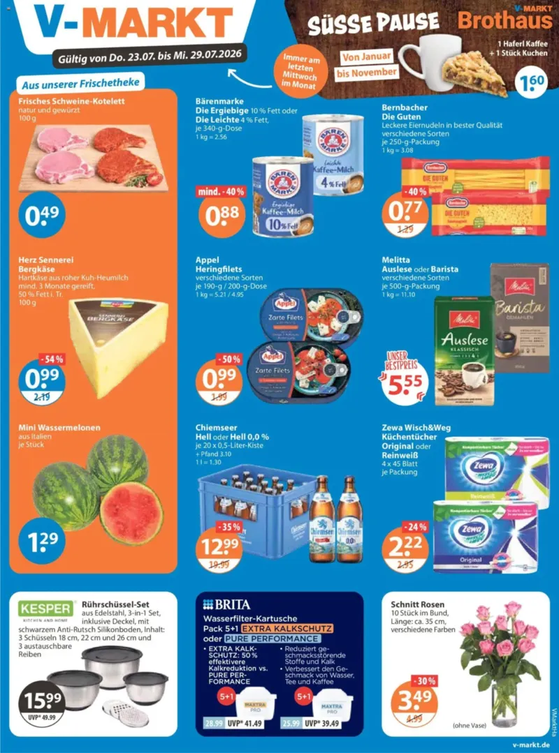 V-Markt Prospekt vom 23.07.2026, Seite 1