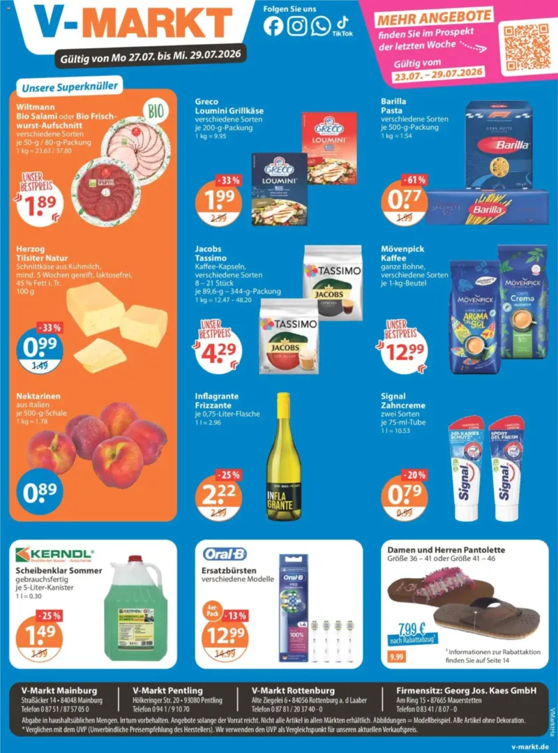 V-Markt Prospekt vom 23.07.2026, Seite 19