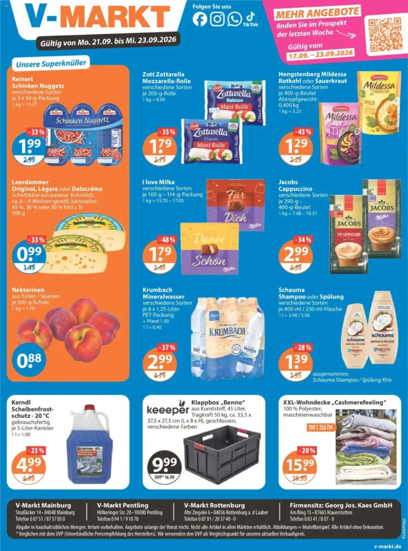 V-Markt Prospekt vom 17.09.2026, Seite 23