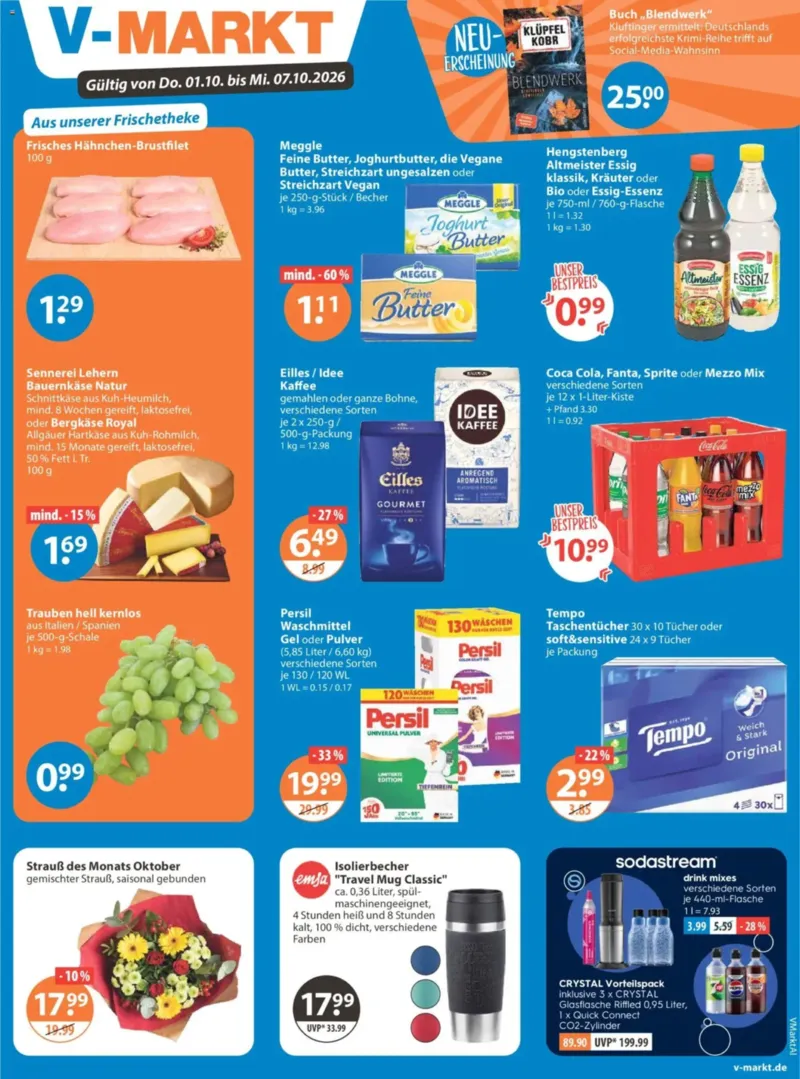V-Markt Prospekt vom 01.10.2026, Seite 1