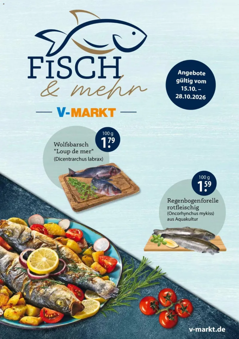 V-Markt Prospekt vom 15.10.2026, Seite 1