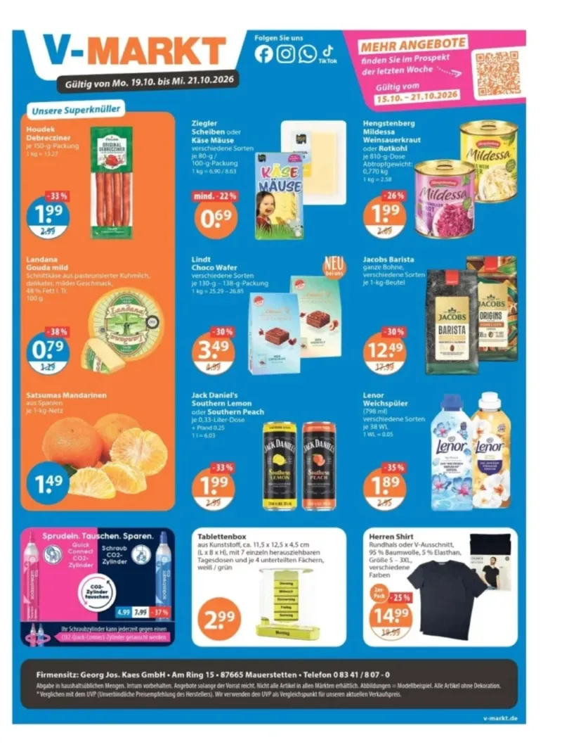 V-Markt Prospekt vom 15.10.2026, Seite 19