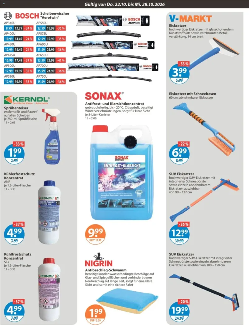 V-Markt Prospekt vom 22.10.2026, Seite 16