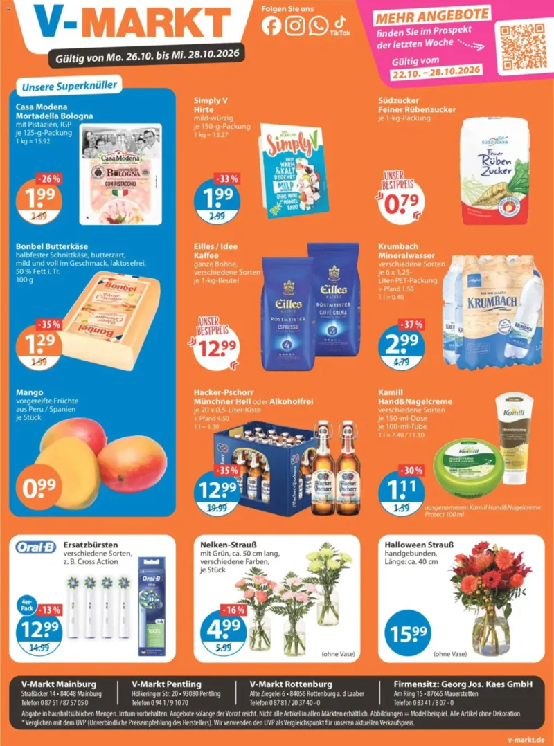 V-Markt Prospekt vom 22.10.2026, Seite 23