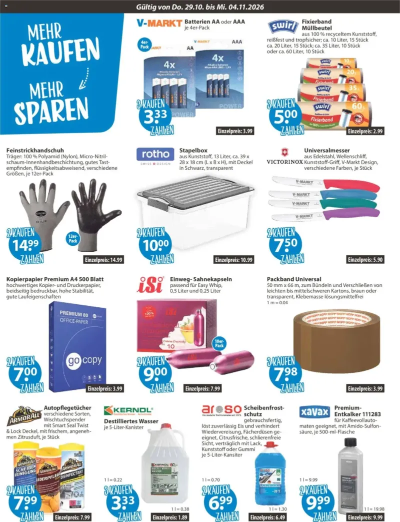 V-Markt Prospekt vom 29.10.2026, Seite 14