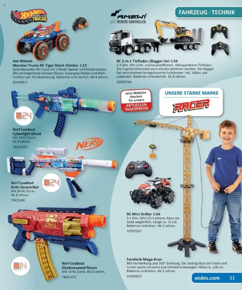 Vedes Prospekt vom 18.09.2025, Seite 31