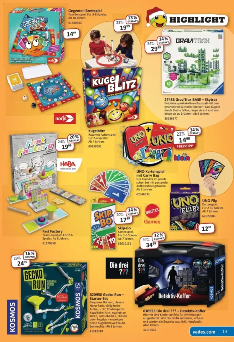 Vedes Prospekt vom 19.11.2025, Seite 13