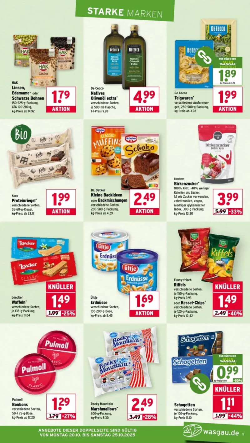 Wasgau Prospekt vom 20.10.2025, Seite 11 Wasgau Prospekt vom 20.10.2025, Seite 11