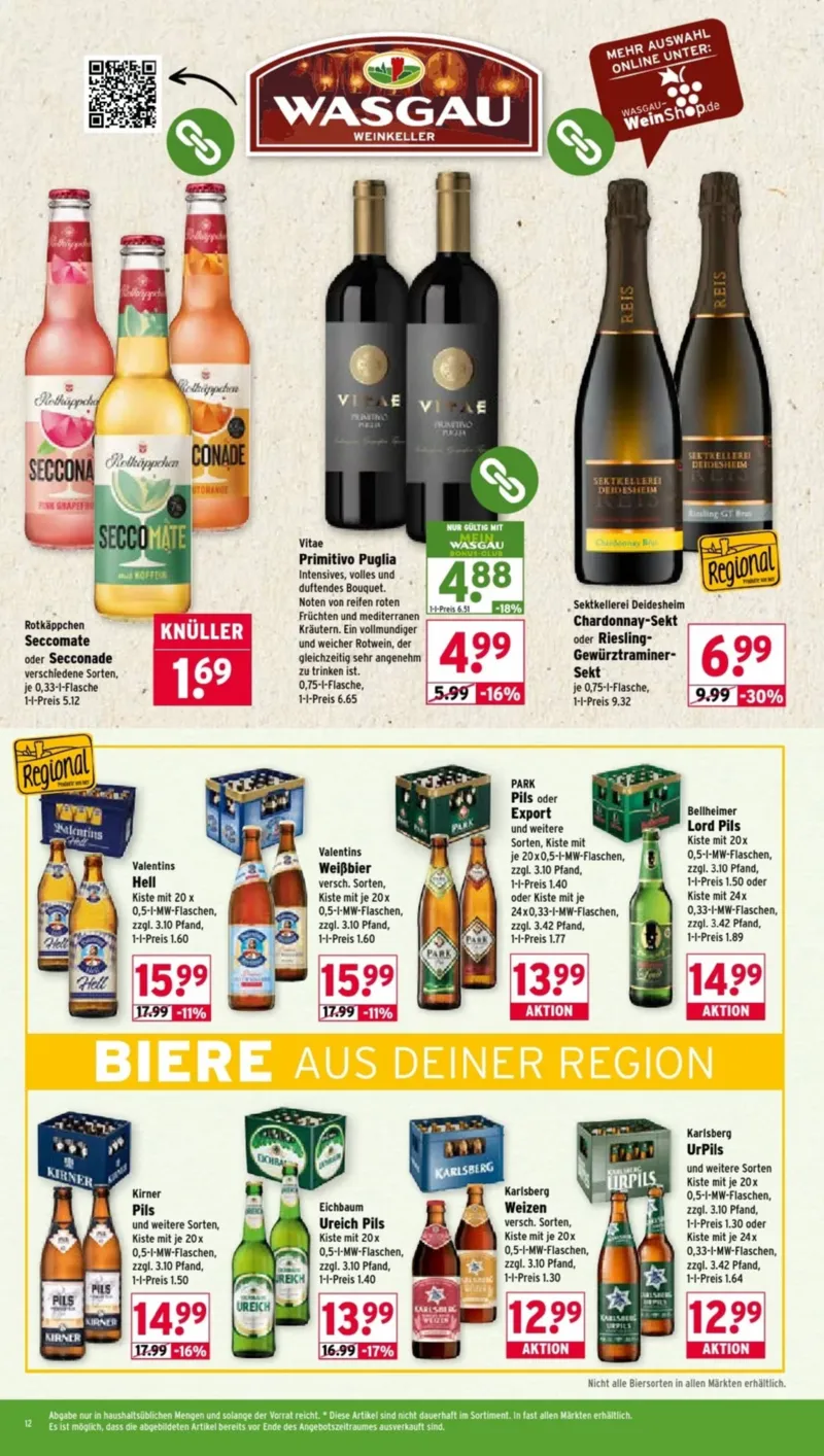 Wasgau Prospekt vom 20.10.2025, Seite 12 Wasgau Prospekt vom 20.10.2025, Seite 12