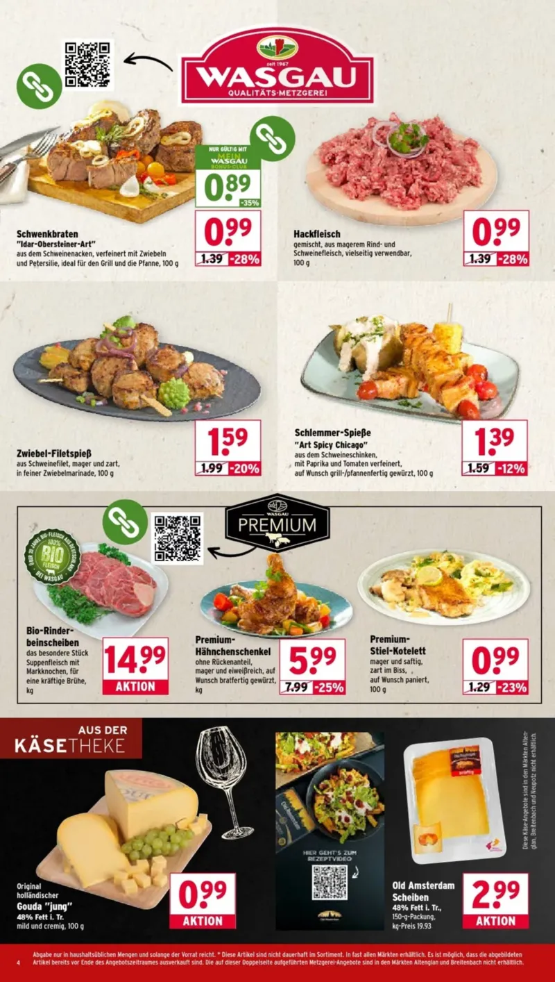 Wasgau Prospekt vom 20.10.2025, Seite 4 Wasgau Prospekt vom 20.10.2025, Seite 4