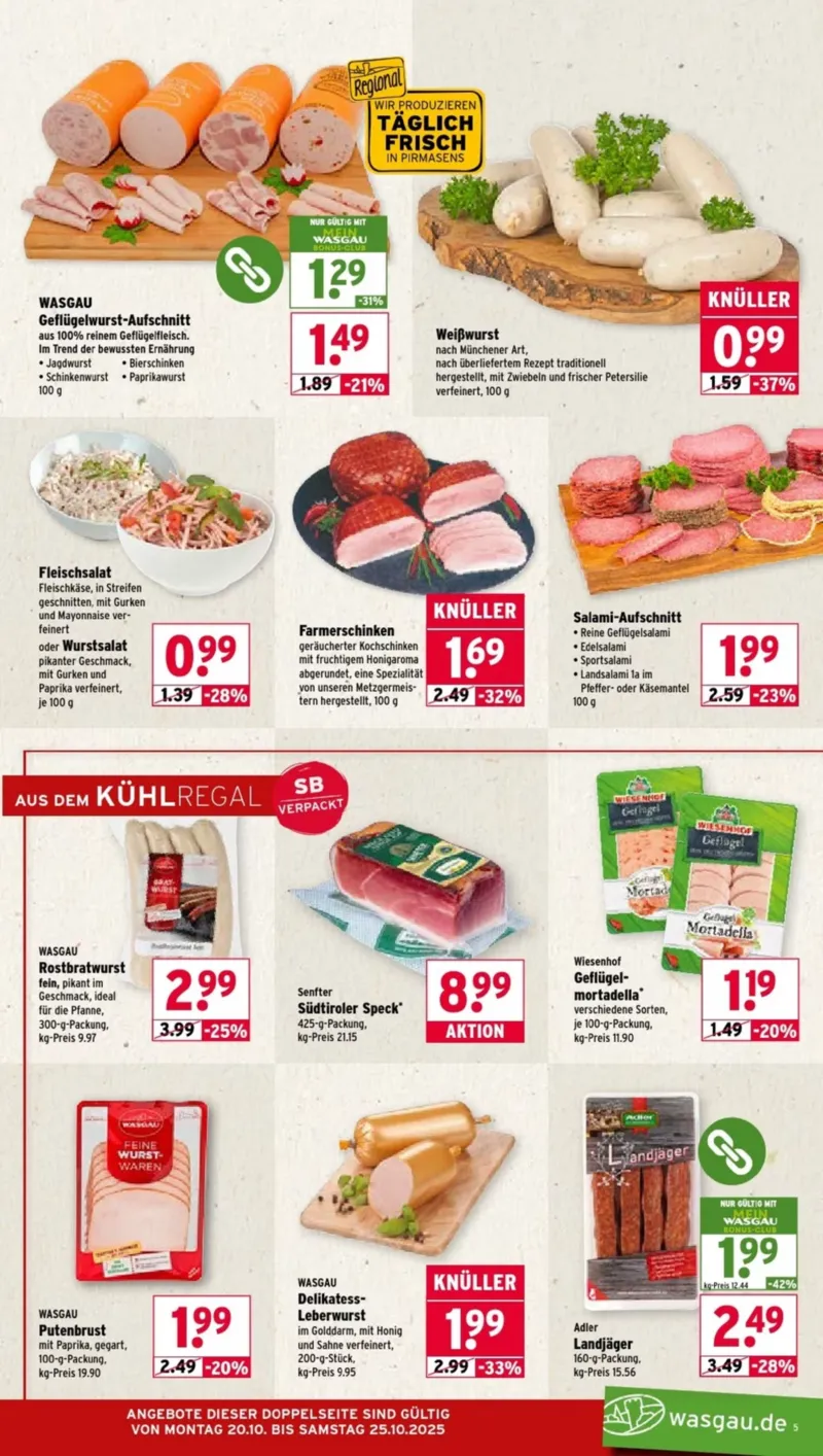 Wasgau Prospekt vom 20.10.2025, Seite 5 Wasgau Prospekt vom 20.10.2025, Seite 5