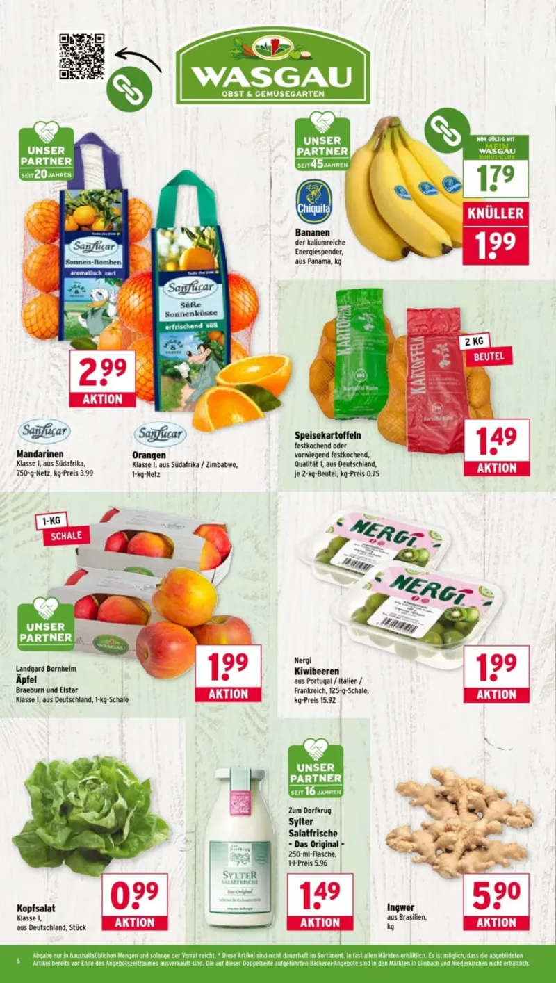 Wasgau Prospekt vom 20.10.2025, Seite 6 Wasgau Prospekt vom 20.10.2025, Seite 6