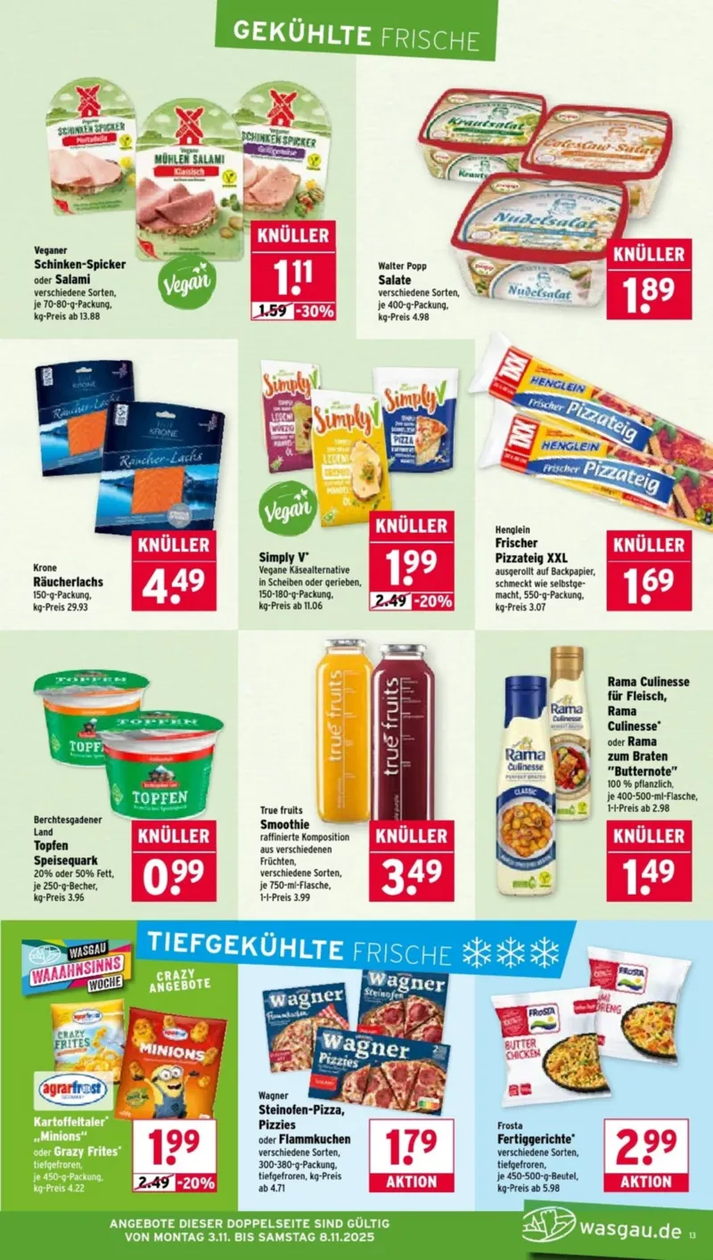 Wasgau Prospekt vom 03.11.2025, Seite 13