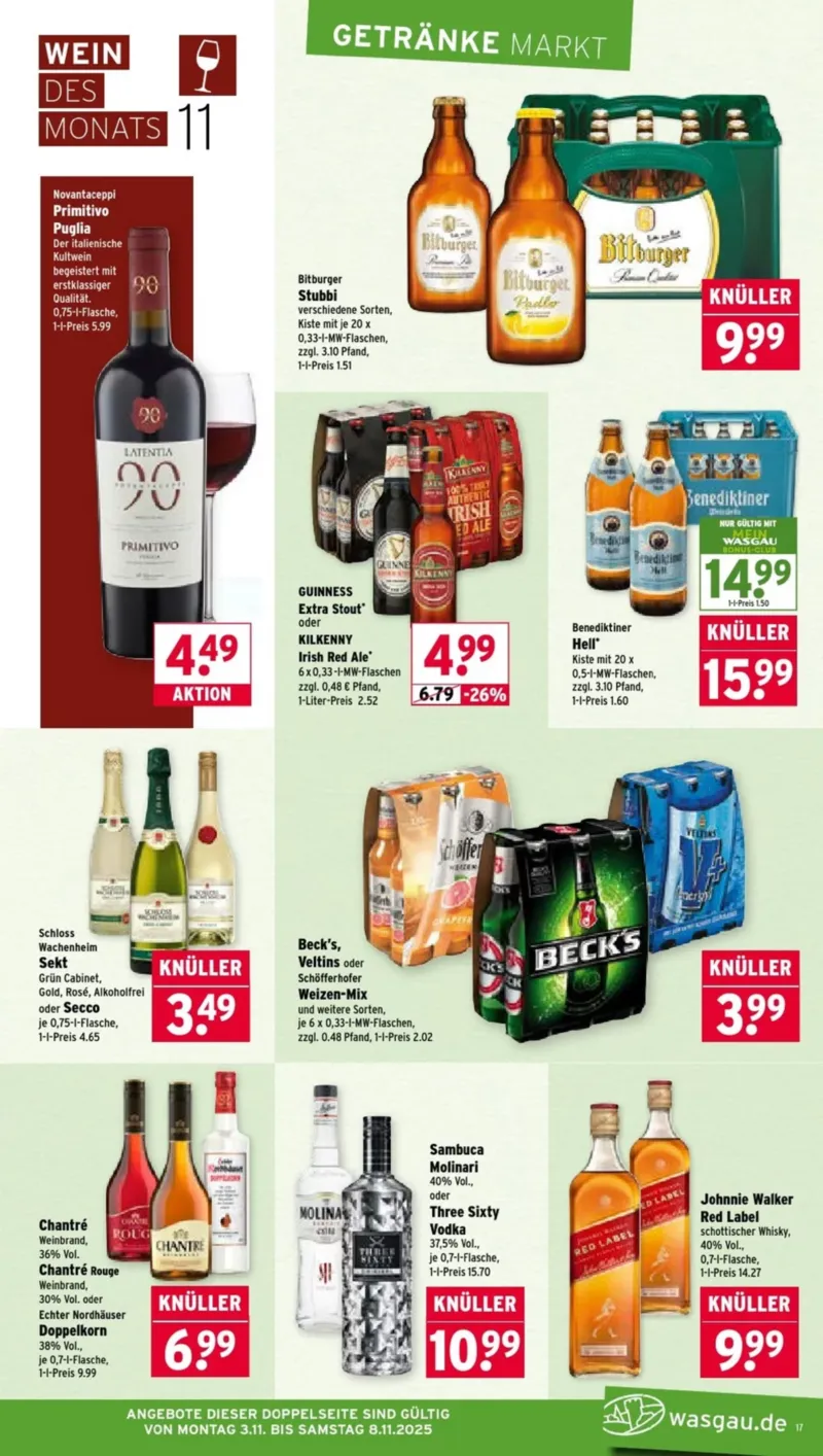 Wasgau Prospekt vom 03.11.2025, Seite 17